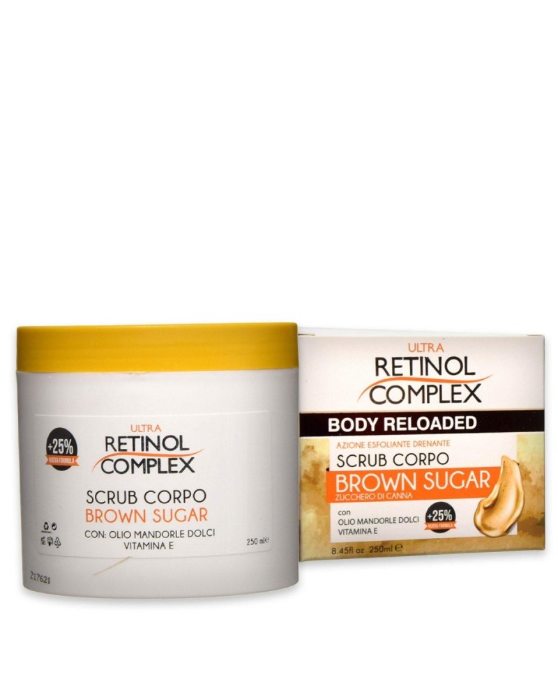 RETINOL COMPLEX SCRUB CORPO ALLO ZUCCHERO RETINOL COMPLEX SCRUB CORPO ALLO ZUCCHERO