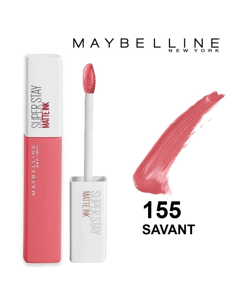 ROSSETTO MAYBELLINE STAY MATTE INK 155 SAVANT ROSSETTO MAYBELLINE STAY MATTE INK 155 SAVANT