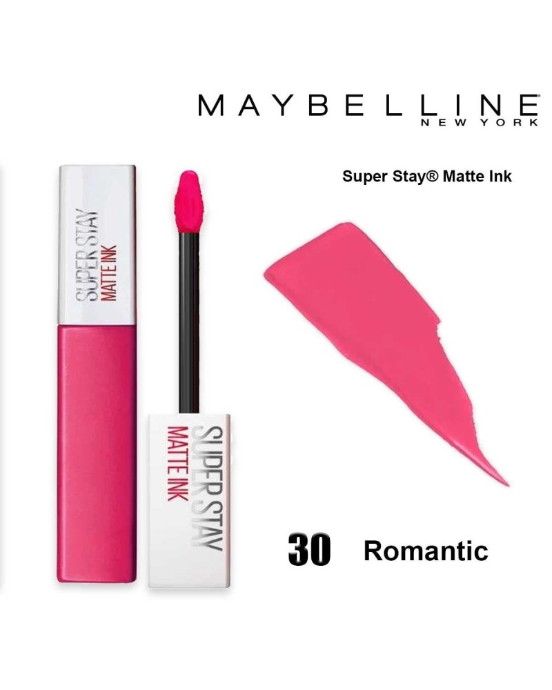 ROSSETTO MAYBELLINE STAY MATTE INK 30 ROMANTIC