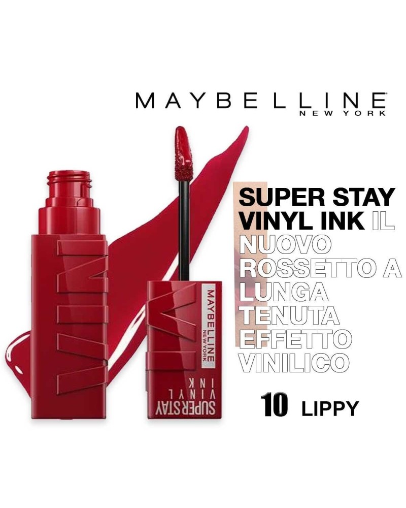 ROSSETTO MAYBELLINE VINYL INK 10 LIPPY