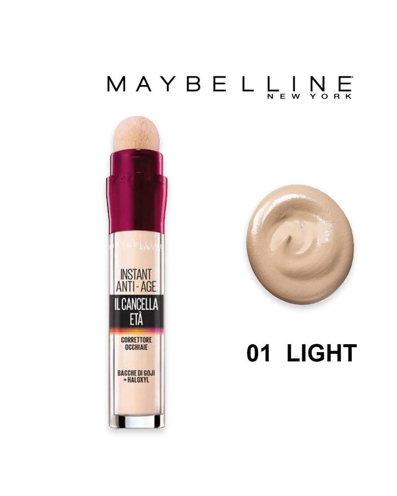 CORRETTORE MAYBELLINE INSTATNT ANTI-AGE 01 LIGHT CORRETTORE MAYBELLINE INSTATNT ANTI-AGE 01 LIGHT