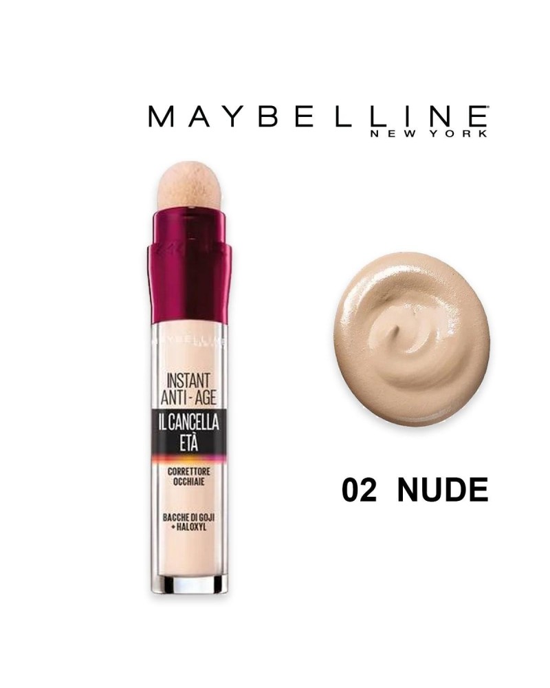 CORRETTORE MAYBELLINE INSTANT ANTI-AGE 02 NUDE CORRETTORE MAYBELLINE INSTANT ANTI-AGE 02 NUDE
