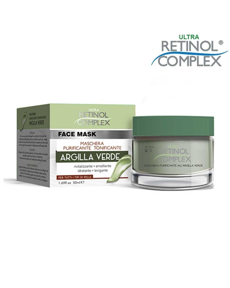 MASCHERA ARGILLA VERDE