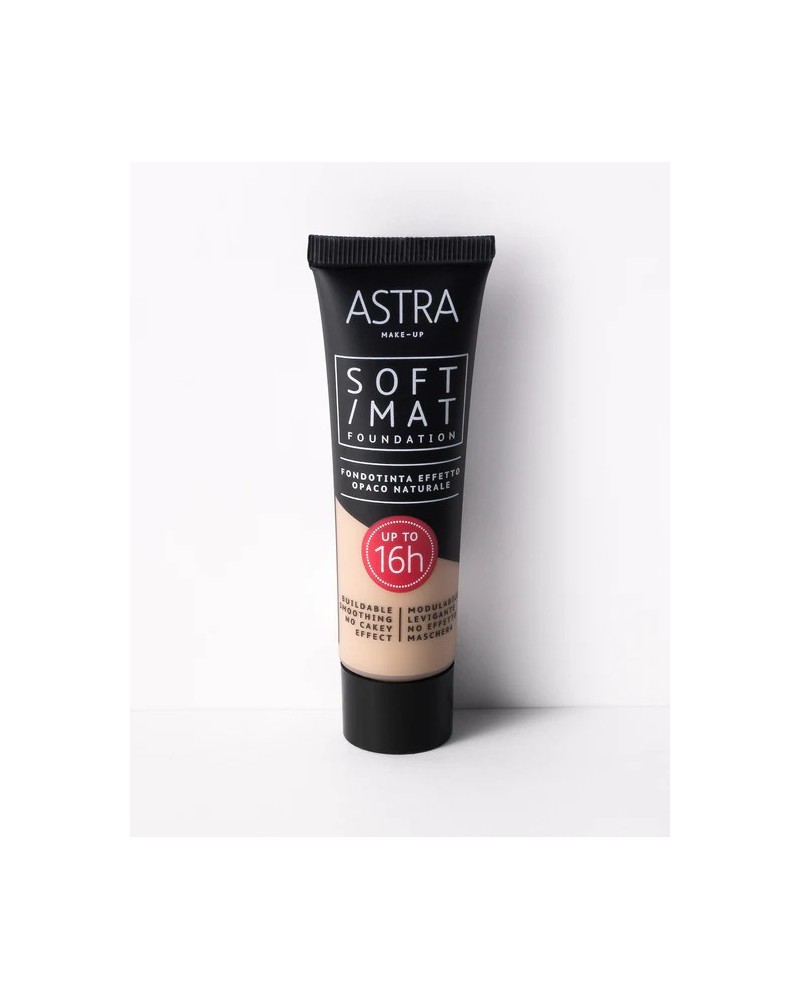 SOFT MAT FOUNDATION - Fondotinta Effetto Opaco Naturale SOFT MAT FOUNDATION - Fondotinta Effetto Opaco Naturale