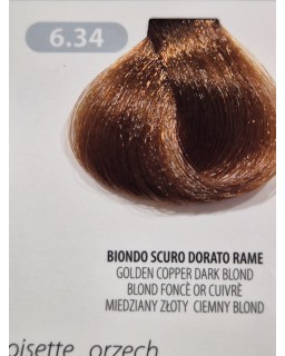 Natural HP Pop Hair 6.34 biondo scuro dorato rame è la colorazione